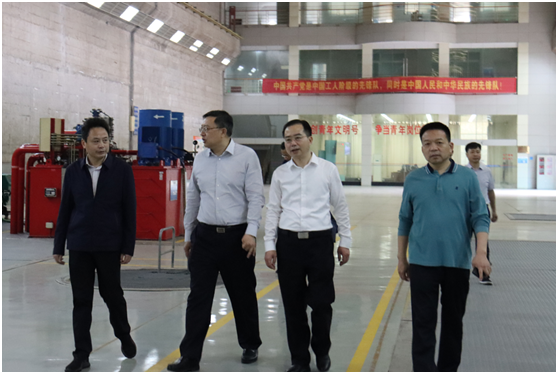 省國資委黨委委員、副主任毛育新帶隊赴湖南發展株洲航電分公司開展安全生產督查